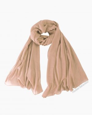 Sandy Brown Chiffon Hijab Sandy Brown Chiffon Hijab