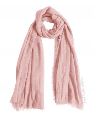 Blush Pink Crinkle Hijab Blush Pink Crinkle Hijab
