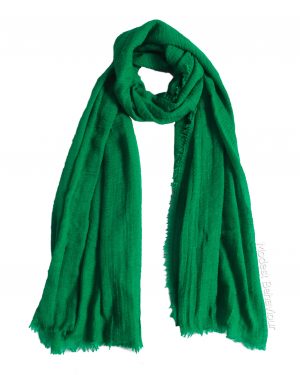 Emerald Green Crinkle Hijab Emerald Green Crinkle Hijab