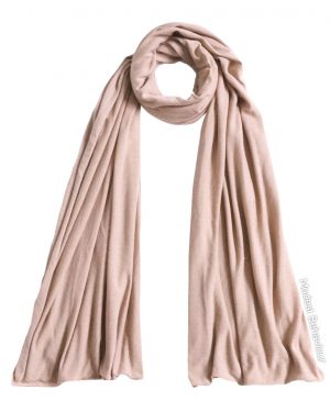 Beige Jersey Hijab Beige Jersey Hijab