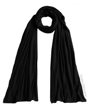 Black Jersey Hijab Black Jersey Hijab