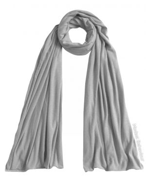 Silver Jersey Hijab Silver Jersey Hijab